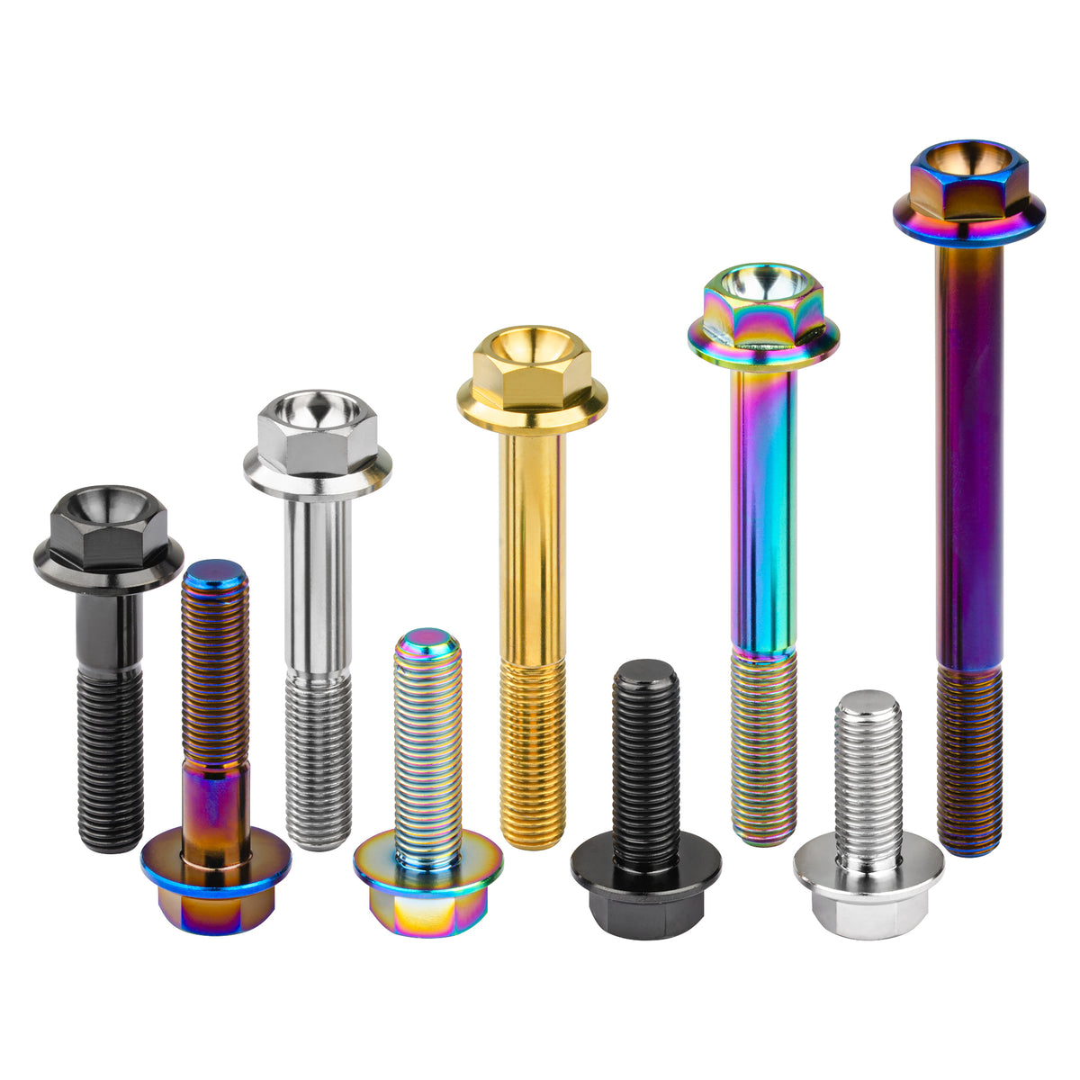 Wanyifa Titanium Bolt M10x20 25 30 35 40 45 50 55 60 65 70