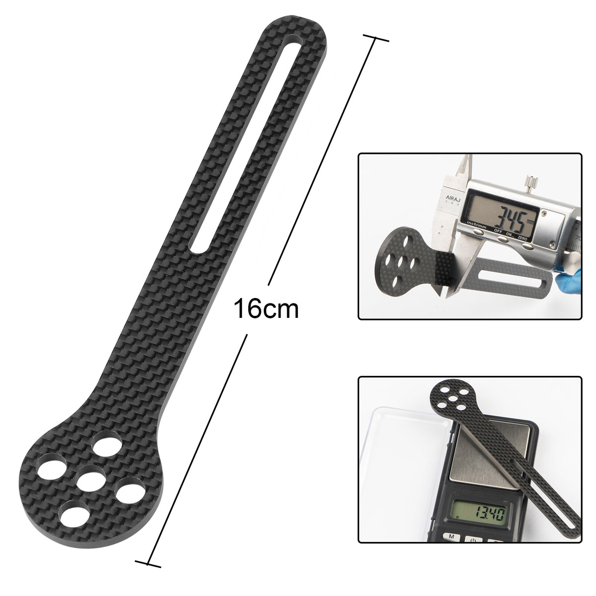 Wanyifa Carbon Fiber Bicycle Computer Holder Road Bike Cycling Stopwat