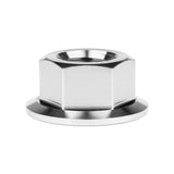 Wanyifa Titanium Nut M5 M6 M8 M10 M12 M14 M16 DIN6923 Flange Hex Nut for Bike Motorcycle Car