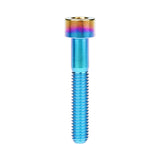 Wanyifa Titanium Bolt M5x10 12 16 18 20 23 25 30 35 40 45 50 55 60mm DIN912 Cap Socket Hex Allen Head Screw for Motorcycle Bicycle