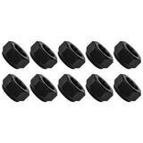 Wanyifa 10pcs Aluminum Nut M2 M3 M4 M5 M6 M8 Anodized Colourful Insert Nylon Lock Hexagon Nuts