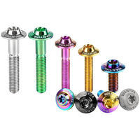 Wanyifa Titanium Bolt M6x10 12 15 20 25 30 35mm Butterfly Umbrella Torx T30 Head with Logo Screw for Bike Motorcycle Car