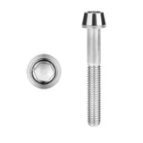 WanyifaチタンボルトM6x1015 16 18 20 25 30 35 40 45 50 55 6065mmテーパーヘッドアレンキースクリュー自転車ヘッドセットブレーキボルト用