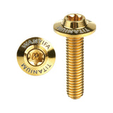 Wanyifa Titanium Bolt M6x10 12 15 20 25 30 35mm Butterfly Torx T30 Head with 'W' Logo Screw for Bike Motorcycle