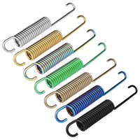 Wanyifa Titanium Spring Length 150mm Motorcycle Side Stand Spring Practical Parking Side Kickstand Springs Replacement for Motorcycle Scooter
