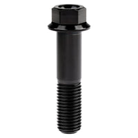 Wanyifa Titanium Bolt M12x30 35 40 45 50 55 60 65 70 75 80 85 90mm Flange Hex Head Screws for Motorcycle Pitch 1.25/1.5mm
