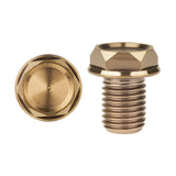 Wanyifa Titanium Bolt M8/M10x13mm Motorcycle Rearview Mirror Hole Plug Screw Motorcycle Accessories Pitch 1.25mm