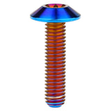 Wanyifa Titanium Bolt M6x12 15 20 25 30 35mm Umbrella Hexagon Allen Head Screw for Bike Motorcycle Disc Brake