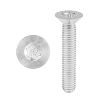 Wanyifa Titanium Bolt M6x10 12 15 20 25 30 35 40 45 50 55 60mm Countersunk Torx T30 with "W" Logo Screw Ti Fasteners