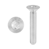 Wanyifa Titanium Bolt M6x10 12 15 20 25 30 35 40 45 50 55 60mm Countersunk Torx T30 with "W" Logo Screw Ti Fasteners