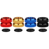 Wanyifa Aluminum Valve Nut Bicycle Tube Tire Presta Valve Nuts MTB Road Bike Rim Valve Cap Cycling Accessories
