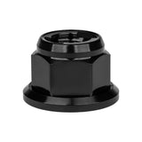 Wanyifa Titanium Nut M6 M8 M10 M12 Flange Metal Lock Nuts for Bicycle Motorcycle Car Fastener