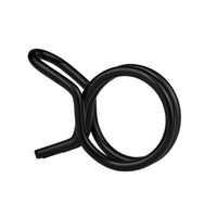 Wanyifa Titanium Clip 9.8mm Upper Pump Tubing Air Filter Waste Oil Pipe Fuel Line Spring Clips Clamps Sealing Hose Motorcycle Clips Clamp
