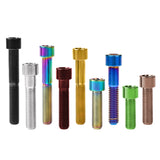 Wanyifa Titanium Bolt M7x20 25 30 32 35 40 43 45 50mm Socket Cap Hex Allen Head Screw for Motorcycle Bicycle