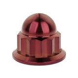 Wanyifa Titanium Nut M6 M8 M10 Dome Cap External 12-Point Acorn Nuts for Motorcycle Car Exhaust Pipe