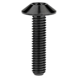 Wanyifa Titanium Bolt M6x12 15 20 25 30 35mm Umbrella Hexagon Allen Head Screw for Bike Motorcycle Disc Brake