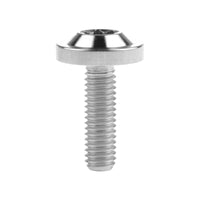 Wanyifa Titanium Bolt M6x10 15 20 25mm Disc-Shaped Torx T30 Thick Head Screw for Bike Motorcycle Car