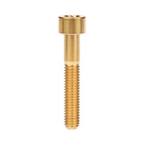 Wanyifa Titanium Bolt M5x10 12 16 18 20 23 25 30 35 40 45 50 55 60mm DIN912 Cap Socket Hex Allen Head Screw for Motorcycle Bicycle