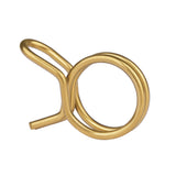 Wanyifa Titanium Clip 9.8mm Upper Pump Tubing Air Filter Waste Oil Pipe Fuel Line Spring Clips Clamps Sealing Hose Motorcycle Clips Clamp