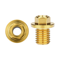 Wanyifa Titanium Bolt M7x4mm M9x10mm Road Bike Schaltung Oil Bleed Bolt Hose Locking Bolts Bicycle Oil Injection Hole Screw Oil Pipe Hose Lock Screws for Shimano  R7020 R8020 R8070 R8170 R9170