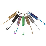 Wanyifa Titanium Spring Length 150mm Motorcycle Side Stand Spring Practical Parking Side Kickstand Springs Replacement for Motorcycle Scooter