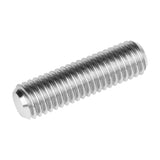Wanyifa Titanium Full Threaded Rod Bolt M8 Length 28.5mm Headless Bolt Fully Thread Stud Rods Screws Pitch 1.25mm