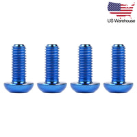 Wanyifa 4pcs Titanium Bolts M5x12mm Button Torx T25 Head Screws US Stock