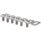 Wanyifa Titanium Bolts Spacers M5 for LOOK KEO Road Bike Clipless Pedals Cleats Self-locking Pedals Set Kit