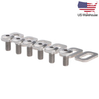 Wanyifa Titanium Bolts Spacers for Look KEO Road Bike Clipless Pedals Cleats US Stock