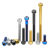 Wanyifa Titanium Bolt M6x10 15 20 25 30 35 40 45 50 55 60 65 70 80mm Chamfered Torx Head Screw for Bicycle Motorcycle
