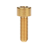 Wanyifa Titanium Bolt M4x10 12 15 20mm DIN912 Socket Cap Hex Allen Head Screw for Model Fittings