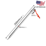 Wanyifa 6/8pcs Titanium Alloy Heavy Duty 9.8 inch Camping Tent Pegs US Stock