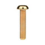 Wanyifa Titanium Bolt M8x15 20 25 30 35mm Button Hex Allen Key Head Screw for Motor Bike Disc Brake