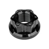 Wanyifa Titanium Nut M6 M8 M10 M12 M14 M16 Fancy Flange Nuts for Bicycle Motorcycle Car Rear Axle Modification Accessories