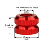 Wanyifa Aluminum Valve Nut Bicycle Tube Tire Presta Valve Nuts MTB Road Bike Rim Valve Cap Cycling Accessories