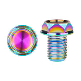 Wanyifa Titanium Bolt M8/M10x13mm Motorcycle Rearview Mirror Hole Plug Screw Motorcycle Accessories Pitch 1.25mm