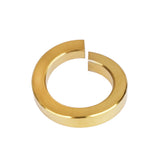 Wanyifa Titanium Washer M3 M4 M5 M6 M7 M8 M10 Split Lock Washers for Spring Lock Gaskets