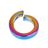 Wanyifa Titanium Washer M3 M4 M5 M6 M7 M8 M10 Split Lock Washers for Spring Lock Gaskets