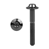 Wanyifa Titanium Bolt M6x10 12 15 20 25 30 35mm Butterfly Umbrella Torx T30 Head Screw for Bicycle Motorcycle Car