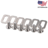 Wanyifa Titanium Bolts Spacers for Look KEO Road Bike Clipless Pedals Cleats US Stock