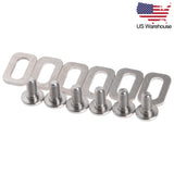 Wanyifa Titanium Bolts Spacers for Look KEO Road Bike Clipless Pedals Cleats US Stock