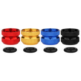 Wanyifa Aluminum Valve Nut Bicycle Tube Tire Presta Valve Nuts MTB Road Bike Rim Valve Cap Cycling Accessories