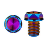Wanyifa Titanium Bolt M8/M10x13mm Motorcycle Rearview Mirror Hole Plug Screw Motorcycle Accessories Pitch 1.25mm