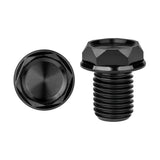 Wanyifa Titanium Bolt M8/M10x13mm Motorcycle Rearview Mirror Hole Plug Screw Motorcycle Accessories Pitch 1.25mm