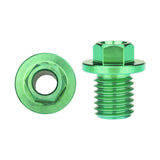 Wanyifa Titanium Bolt M7x4mm M9x10mm Road Bike Schaltung Oil Bleed Bolt Hose Locking Bolts Bicycle Oil Injection Hole Screw Oil Pipe Hose Lock Screws for Shimano  R7020 R8020 R8070 R8170 R9170