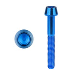 WanyifaチタンボルトM6x1015 16 18 20 25 30 35 40 45 50 55 6065mmテーパーヘッドアレンキースクリュー自転車ヘッドセットブレーキボルト用