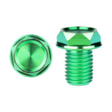 Wanyifa Titanium Bolt M8/M10x13mm Motorcycle Rearview Mirror Hole Plug Screw Motorcycle Accessories Pitch 1.25mm