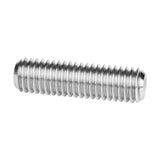 Wanyifa Titanium Full Threaded Rod Bolt M8 Length 28.5mm Headless Bolt Fully Thread Stud Rods Screws Pitch 1.25mm