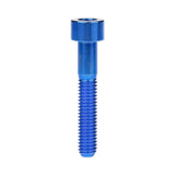 Wanyifa Titanium Bolt M5x10 12 16 18 20 23 25 30 35 40 45 50 55 60mm DIN912 Cap Socket Hex Allen Head Screw for Motorcycle Bicycle