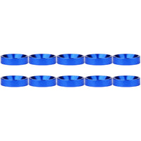 Wanyifa 10pcs Aluminum Alloy Countersunk Washers M2 M2.5 M3 M3.5 M4 M5 M6 M8 M10 Anodized Colourful Countersunk Head Bolt Washer Gaskets